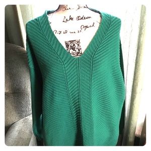 Beautiful green sweater!